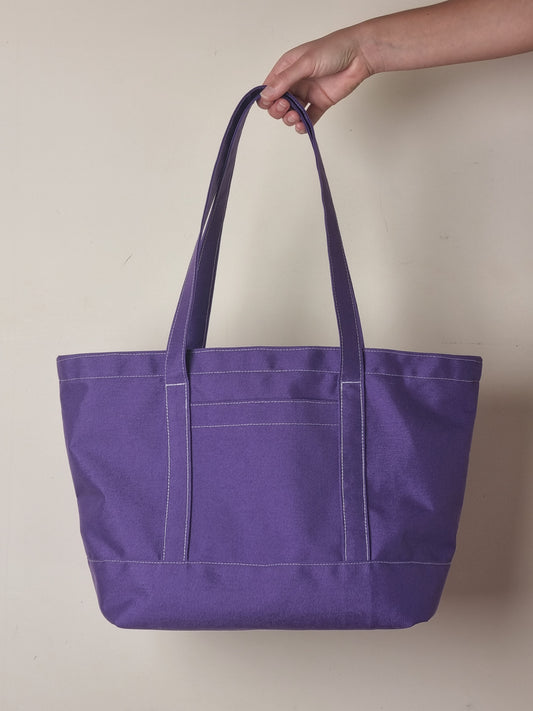 Medium Tote - Purple