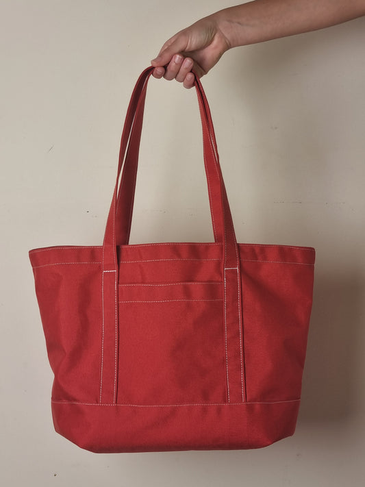 Medium Tote - Mandarin