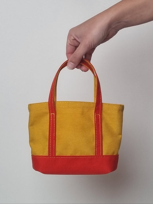 Micro Tote - Orange and Yellow
