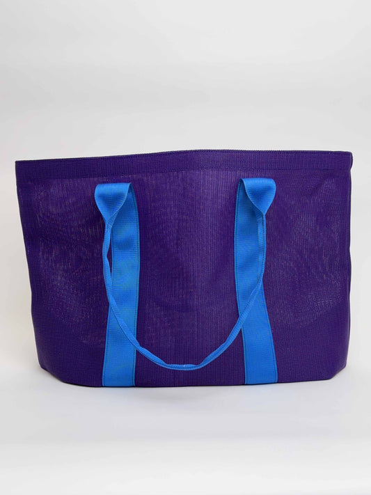 Beach Bag - Purple/Blue